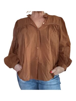 Tessie blouse tobacco