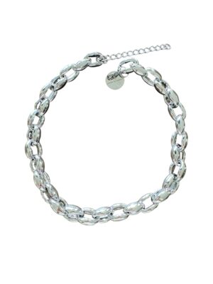 Halsband silver 48 cm